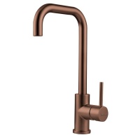 Crystal copper kitchen tap